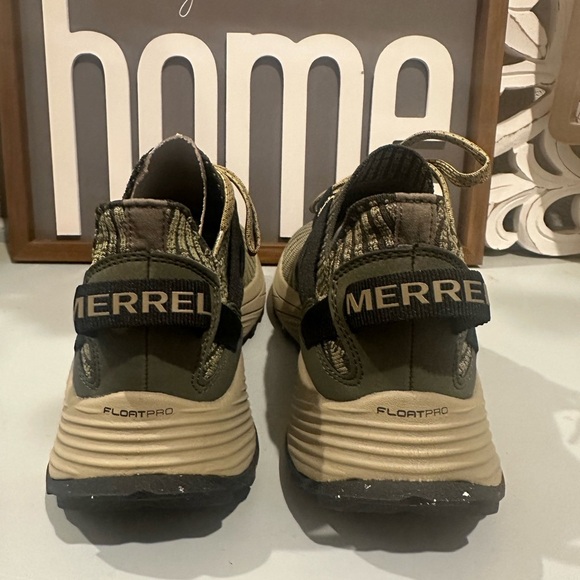 New MERRELL Embark Moc Sneaker SZ 7 Mens in OLIVE. No box - Picture 5 of 8
